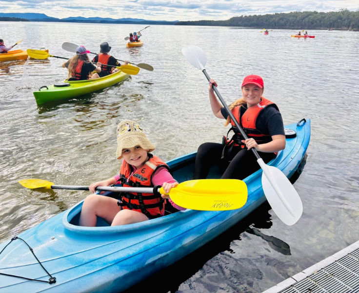 Canoeing at Camp
